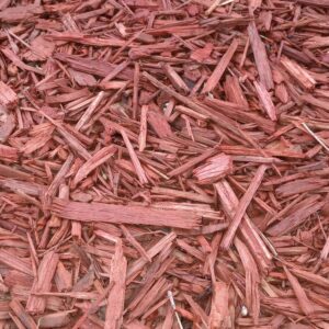 Dyed Red Mulch